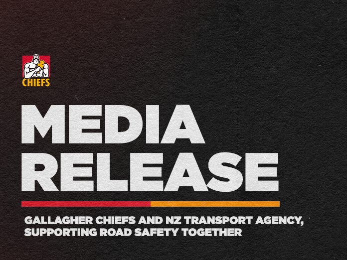 Gallagher Chiefs and NZ Transport Agency, supporting road safety together