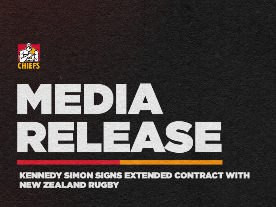 Kennedy Simon extends contract with New Zealand Rugby