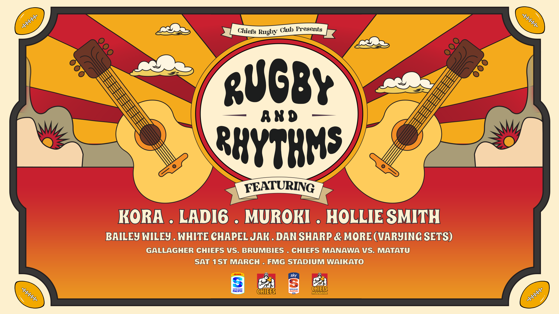 RUGBY AND RHYTHMS – ALL THE DETAILS 