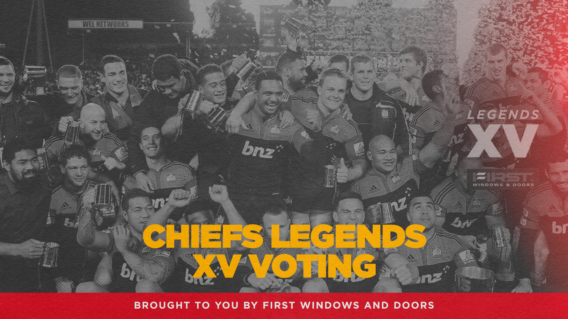 Your vote. Your legends. 30 years of Chiefs.