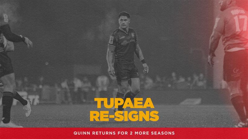Two more years with Tupaea: Gallagher Chiefs Re-Sign Midfield Star