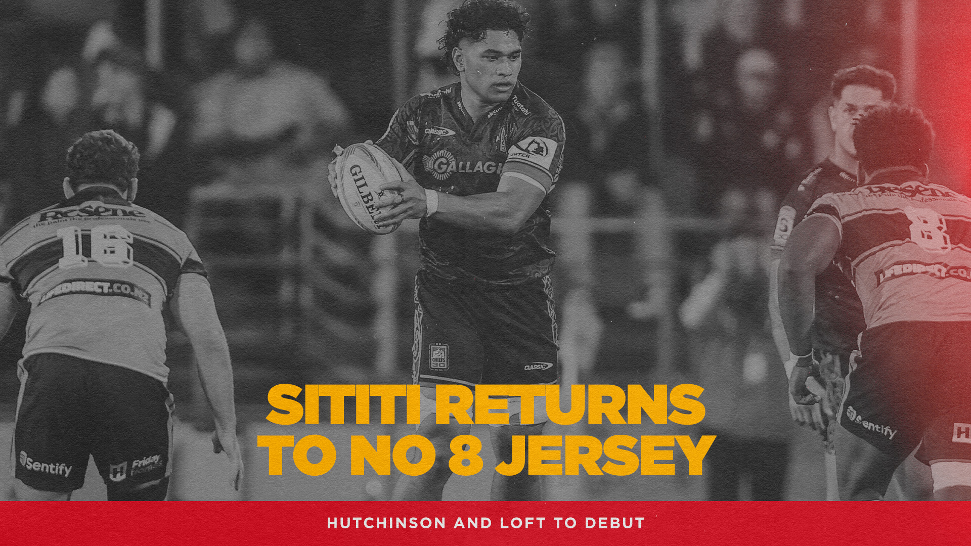 Wallace Sititi to start at No8 against Drua in Christchurch    