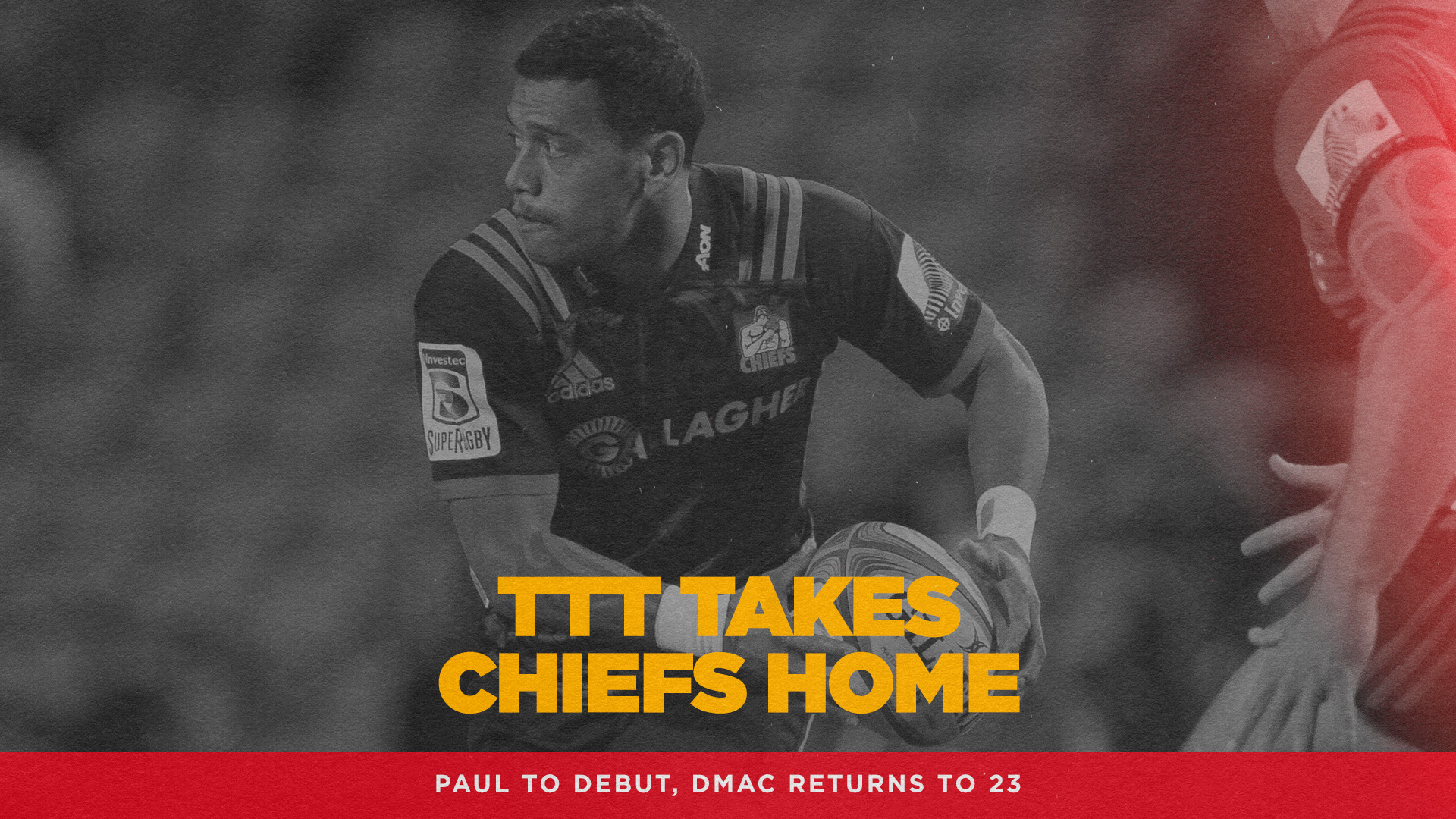 Gallagher Chiefs name strong side for Rotorua return   