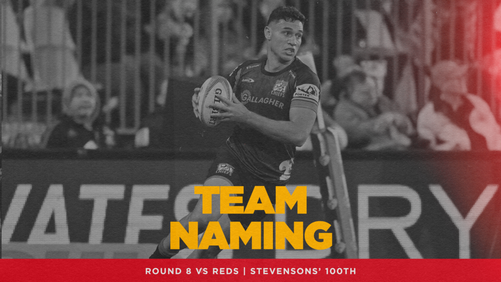 Stevenson to earn 100 caps in a top of the table clash - Chiefs