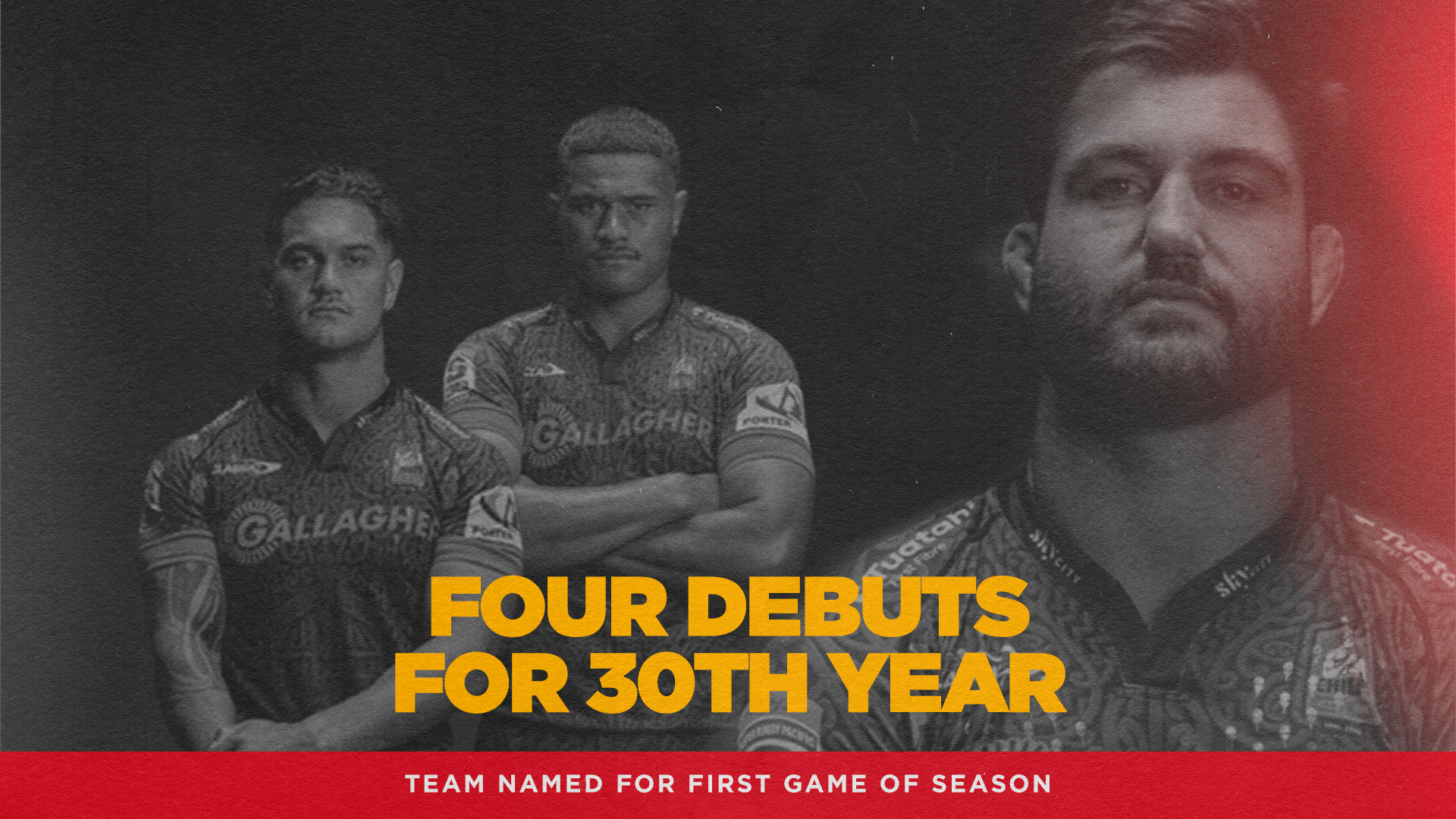 Four on Debut for First Game of Season