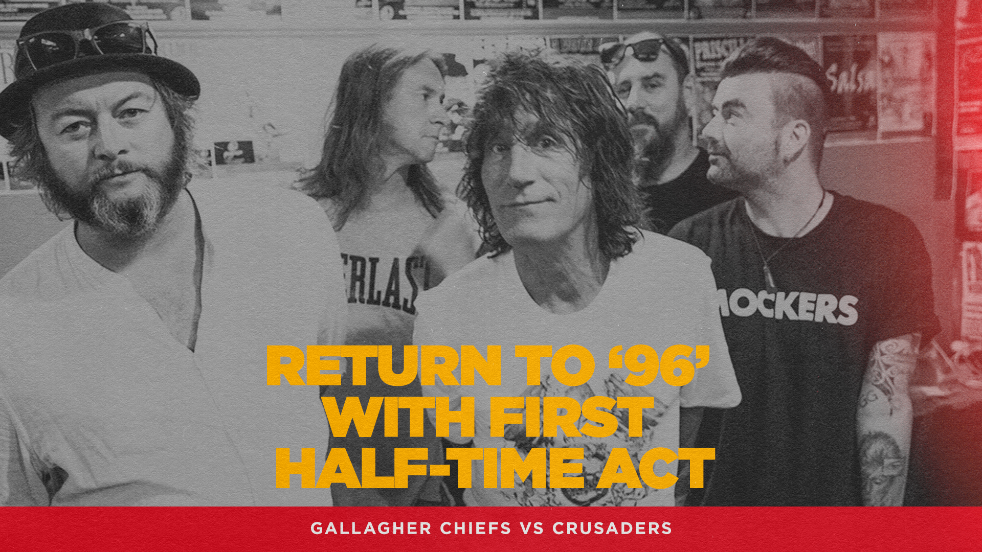 Gallagher Chiefs to recreate history with Jordan Luck Band at season opener 